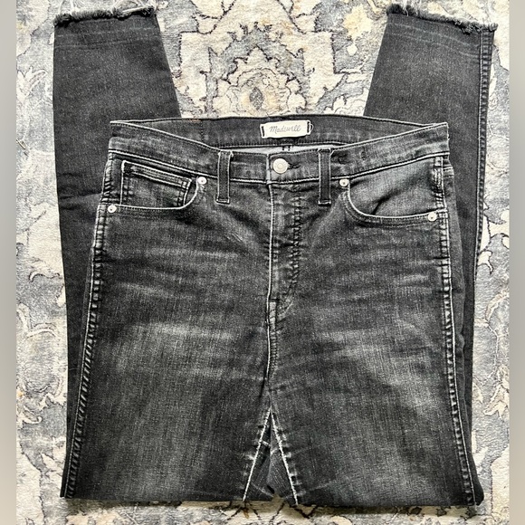 Madewell 10” High Rise Skinny Jeans 28T - Picture 5 of 5